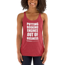 Load image into Gallery viewer, Women's Booking Engines Racerback Tank - Limited