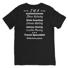 Load image into Gallery viewer, What I Do - Who I Am V-Neck T-Shirt