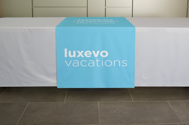 Trade-Show Table Runners