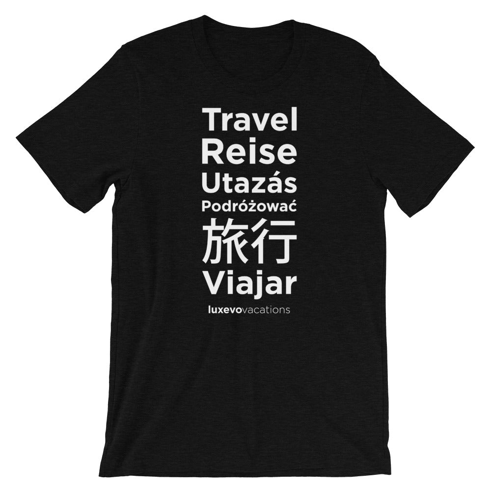 Travel Languages Unisex T-Shirt