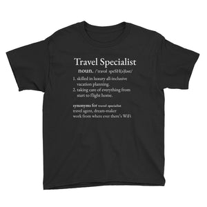 Travel Specialist Youth T-Shirt