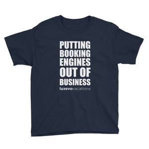Booking Engines Youth T-Shirt